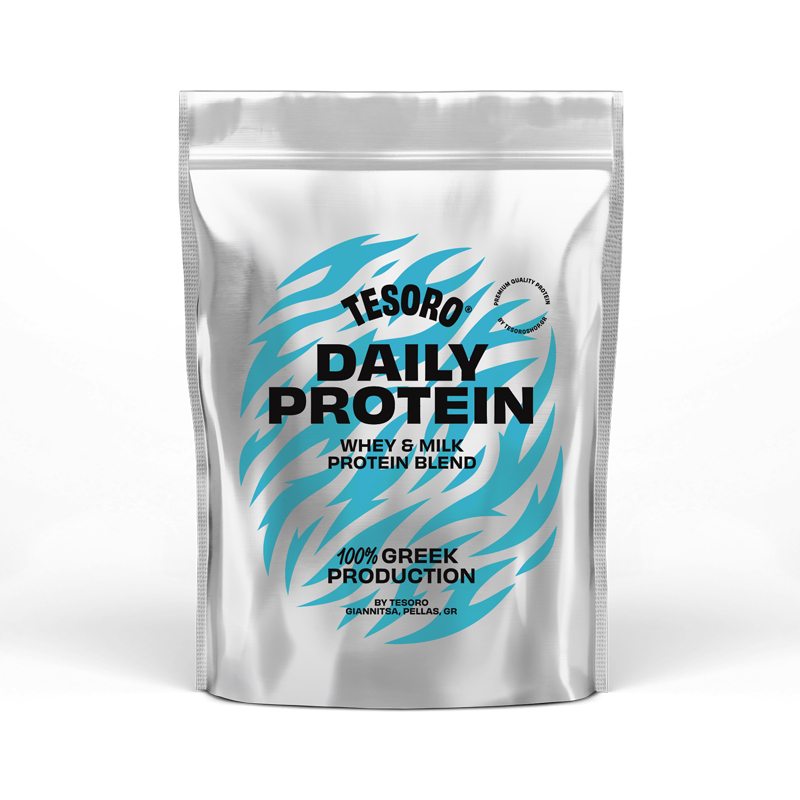 TESORO Daily Protein - Πρωτεΐνη Ορού & Γάλακτος 1Kg - Image 1